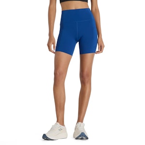 New Balance Sleek Pocket High Rise 6 Inch Shorts Women New Balance Sleek Pocket High Rise 6 Inch Shorts Women