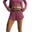 Nike Swift Dri-FIT Mid-Rise 2-in-1 Shorts Damen Lila