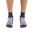 On Performance Mid Sock Damen Purple