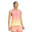 adidas Berlin Marathon 2026 AOP Tank Top Women Orange