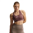 Nike Swoosh Dri-FIT Medium Support Padded Sports Bra Femme Braun
