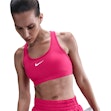 Nike Swoosh Dri-FIT Medium Support Padded Sports Bra Women Rosa