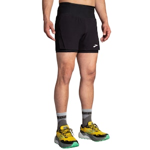Brooks High Point 5 Inch 2in1 Short Homme