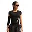Nike Tempo Swoosh Run Dri-FIT T-shirt Femme Noir