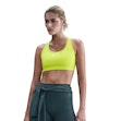 Nike Swoosh Dri-FIT Medium Support Padded Sports Bra Women Neongelb
