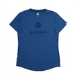SAYSKY Logo Combat Pro T-shirt Femme Blau