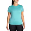 Brooks Luxe T-shirt Femme Bleu