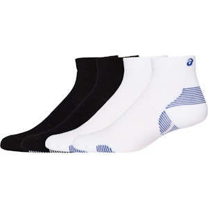 ASICS Cushion Run Quarter Socks 2-Pack Unisex ASICS Cushion Run Quarter Socks 2-Pack Unisex