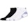 ASICS Cushion Run Quarter Socks 2-Pack Unisex Mehrfarbig