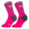 Dynafit Run Wild Crew Socks Unisex Neonpink