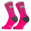 Dynafit Run Wild Crew Socks Unisex Neon lyserød