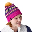 Brooks Heritage Pom Beanie Unisex Mehrfarbig