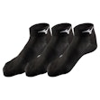 Mizuno Training Mid Socks 3-Pack Unisex Schwarz