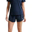 Nike One Dri-FIT Mid-Rise 3 Inch Brief-Lined Shorts Women Blue