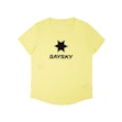 SAYSKY Logo Flow T-shirt Men Yellow