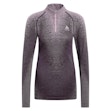 Odlo Blackcomb Eco Baselayer Turtle Neck Half Zip Damen Grey