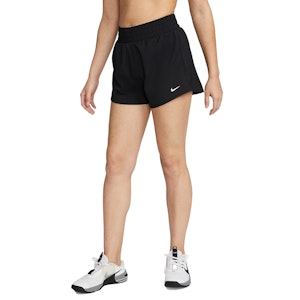 Nike Dri-FIT One High-Rise Brief-Lined 3 Inch Short Dame