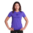 SAYSKY Logo Combat Pro T-shirt Dame Lila