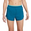 Nike Tempo Luxe 3 Inch Short Femme Blue