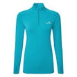 Ronhill Core Thermal 1/2 Zip Shirt Dam Blau