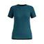 Odlo Essential Seamless Crew Neck T-shirt Women Blue