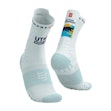 Compressport Pro Racing Socks V4.0 Trail - UTMB 2025 Unisex Blau