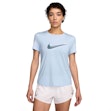 Nike One Swoosh Dri-FIT T-shirt Dame Blau