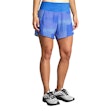 Brooks Chaser 5 Inch Short Women Blau