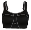 PureLime Padded Athletic BH Dame Schwarz