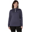 ASICS Core 1/2 Zip Winter Shirt Dame Blue