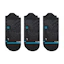 Stance Run Light Tab Socks 3-Pack Unisex Schwarz