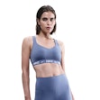 Nike Indy Dri-FIT High Support Padded Convertible Sports Bra Damen Blau