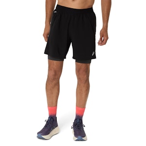 ASICS Road 7 Inch 2-in-1 Shorts Men ASICS Road 7 Inch 2-in-1 Shorts Men