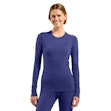 Odlo Merino 200 Baselayer Crew Neck Shirt Women Lila
