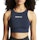 Craft Rush 2.0 Crop Top Dame Blau