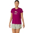 ASICS FujiTrail Logo T-shirt Damen Lila