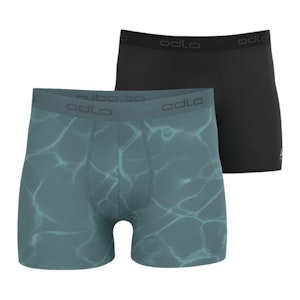 Odlo Active F-Dry Eco Graphic Boxer 2-Pack Herr Odlo Active F-Dry Eco Graphic Boxer 2-Pack Herr