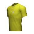 Compressport Trail Half Zip Fitted T-shirt Herre Yellow