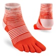 Injinji Trail Midweight Mini-Crew/Coolmax Socks Femme Orange