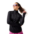 Brooks Dash 1/2 Zip Shirt 3.0 Femme Schwarz