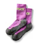 Brooks High Point Crew Socks Unisex Lilla