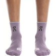 On Performance Run Sock Mid Unisex Lila