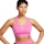 Nike Swoosh Dri-FIT Medium Support Padded Sports Bra Damen Rosa