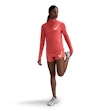 Nike Swoosh Dri-FIT Half Zip Mid Layer Damen Rot