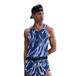 Nike AeroSwift Dri-FIT ADV AOP Singlet Herren Blau