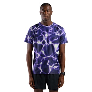 Odlo Zeroweight Chill-Tec Print Crew Neck T-shirt Homme Odlo Zeroweight Chill-Tec Print Crew Neck T-shirt Homme
