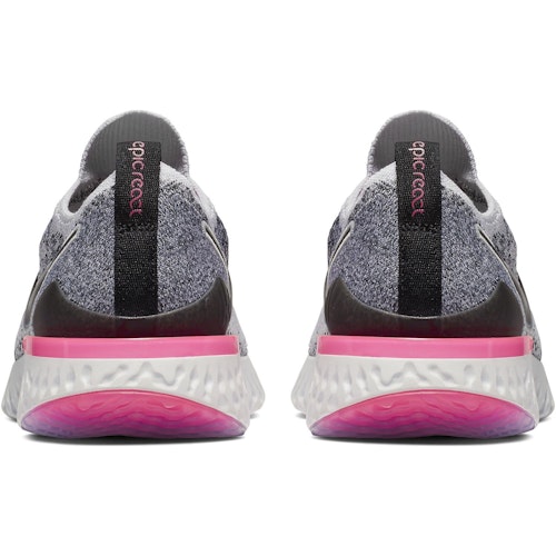 Nike epic react flyknit 2 women's pink deals